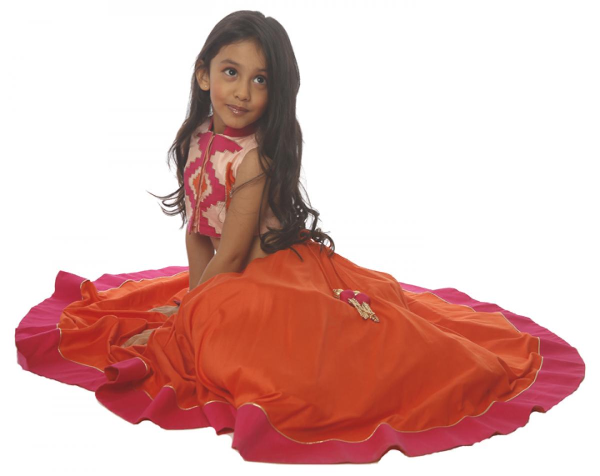 Kids dresses gets a fairytale touch
